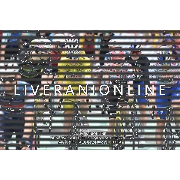 26-07-2025 Tour De France; Tappa 20 Nantua - Pontarlier; 2025, Uae Team Emirates - Xrg; 2025, Visma - Lease A Bike; Pogacar, Tadej; Vingegaard, Jonas; Pontarlier; ©SIROTTI - AGENZIA ALDO LIVERANI SAS