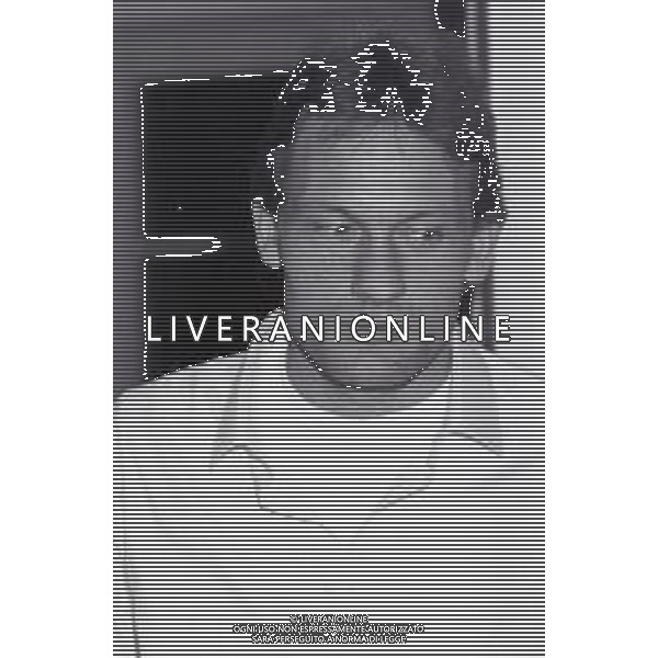 NEG-RETROSPETTIVA PREBEN LARSEN ELKJAER CALCIATORE NELLA FOTO PREBEN LARSEN ELKJAER A VERONA IN FAMIGLIA IL GIORNO 07-01-1988 AG ALDO LIVERANI SAS