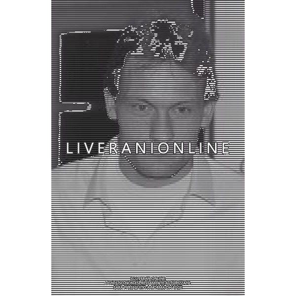 NEG-RETROSPETTIVA PREBEN LARSEN ELKJAER CALCIATORE NELLA FOTO PREBEN LARSEN ELKJAER A VERONA IN FAMIGLIA IL GIORNO 07-01-1988 AG ALDO LIVERANI SAS