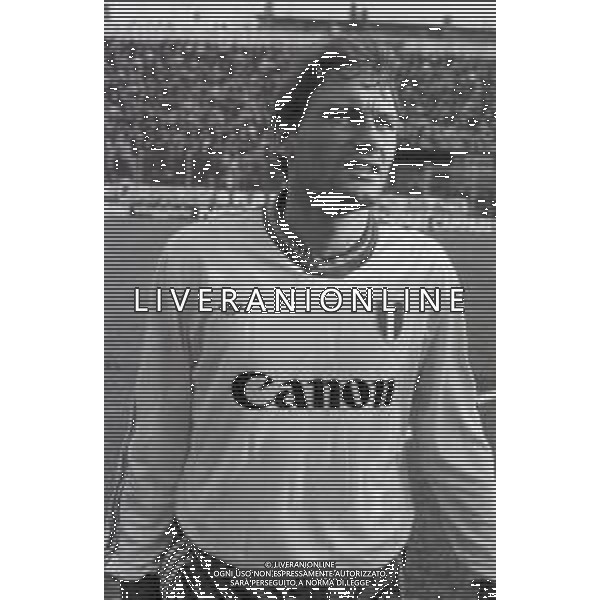 NEG-RETROSPETTIVA PREBEN LARSEN ELKJAER CALCIATORE NELLA FOTO PREBEN LARSEN ELKJAER CON LA MAGLIA DEL VERONA CALCIO AG ALDO LIVERANI SAS