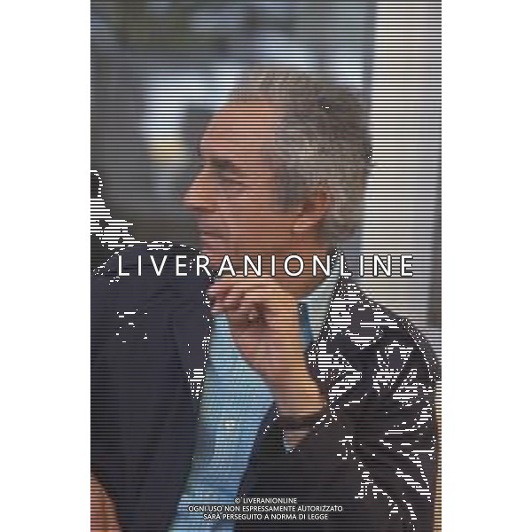 DIAP-RETROSPETTIVA MICHELANGELO ANTONIONI REGISTA NELLA FOTO MICHELANGELO ANTONIONI A CANNES NELL\'ANNO 1982 AG ALDO LIVERANI SAS