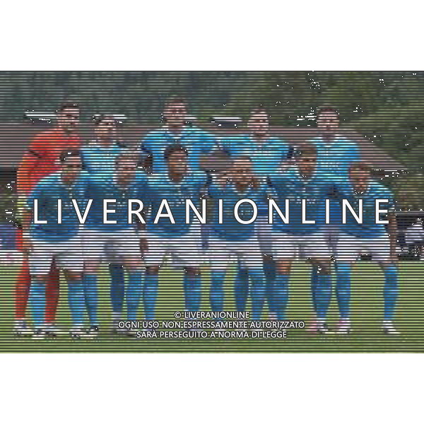 Ritiro Dimaro, Folgarida 2025 Amichevole Napoli, Catanzaro Nella foto: FORMAZIONE Squadra Napoli Foto Mosca, Ag Liverani- AGENZIA ALDO LIVERANI SAS