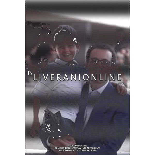 DIAP-RETROSPETTIVA SALVATORE CASCIO ATTORE NELLA FOTO SALVATORE CASCIO AL FESTIVAL DI CANNES NELL\'ANNO 1989 AG ALDO LIVERANI SAS