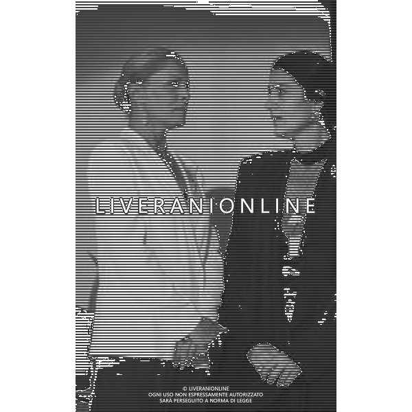 NEG-RETROSPETTIVA VIRNA LISI ATTRICE NELLA FOTO VIRNA LISI CON IRENE PAPAS A VENEZIA NELL\'ANNO 1987 AG ALDO LIVERANI SAS