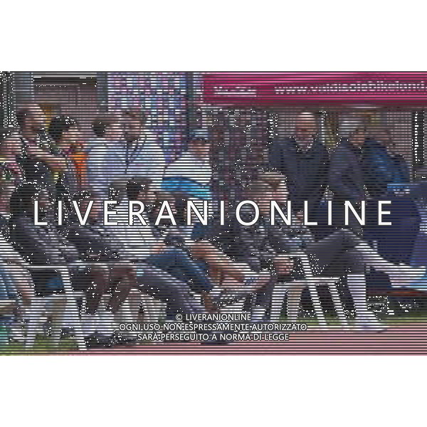 Ritiro Dimaro, Folgarida 2025 Amichevole Napoli, Catanzaro Nella foto: Frank Anguissa, Matteo Politano, Billy Gilmour, Alessando Buongiorno, Scott McTominay Foto Mosca, Ag Liverani- AGENZIA ALDO LIVERANI SAS
