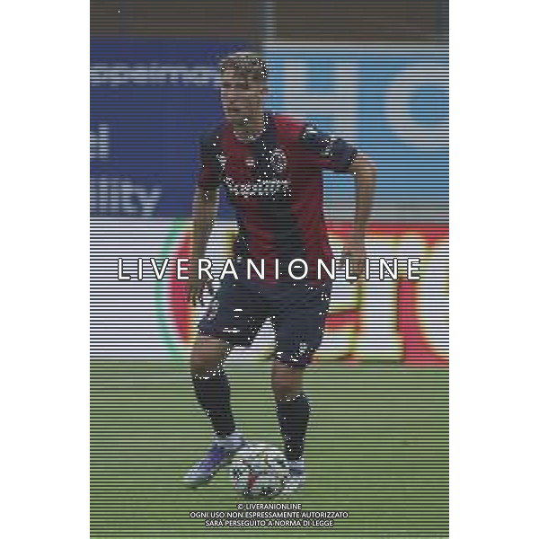 Michel Aebischer of Bologna FC play the ball during Triangolare SudTirol, Bologna FC and US Sassuolo, Test Match pre season Serie A Enilive 2025-26, at Druso stadium in Bolzano (BZ), Italy, on July 26, 2025. (Photo by Davide Casentini) ©TVDC Casentini Davide - AGENZIA ALDO LIVERANI SAS