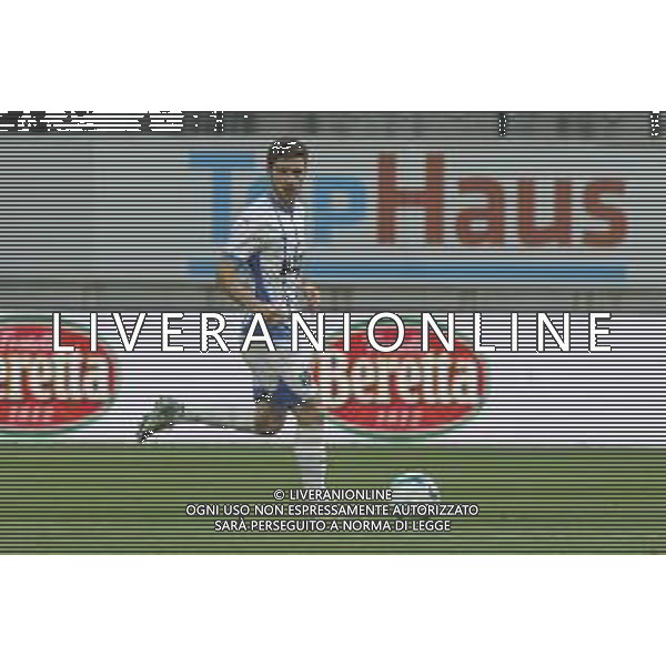 Andrea Ghion of US Sassuolo play the ball during Triangolare SudTirol, Bologna FC and US Sassuolo, Test Match pre season Serie A Enilive 2025-26, at Druso stadium in Bolzano (BZ), Italy, on July 26, 2025. (Photo by Davide Casentini) ©TVDC Casentini Davide - AGENZIA ALDO LIVERANI SAS