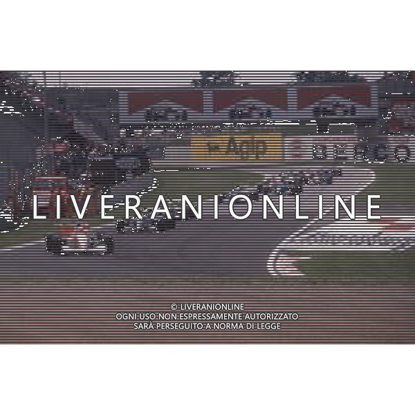 DIAP-RETROSPETTIVA MARTIN BRUNDLE PILOTA F1 NELLA FOTO MARTIN BRUNDLE NELL\'ANNO 1994 AG CONTROLUCE-AG ALDO LIVERANI SAS