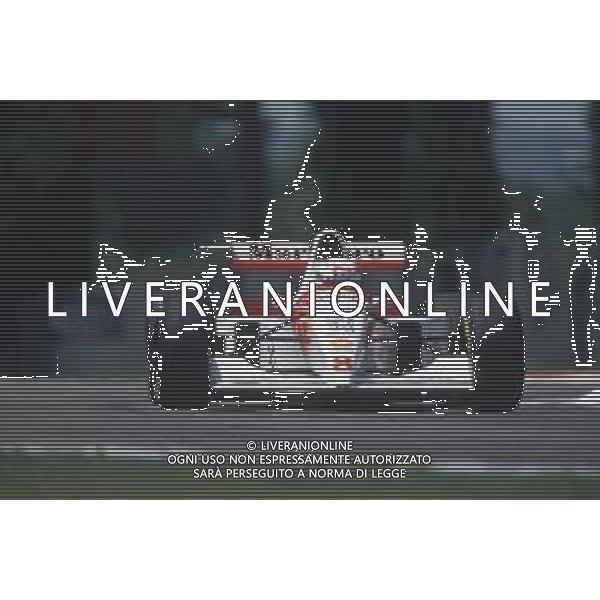 DIAP-RETROSPETTIVA MARTIN BRUNDLE PILOTA F1 NELLA FOTO MARTIN BRUNDLE NELL\'ANNO 1994 AG CONTROLUCE-AG ALDO LIVERANI SAS