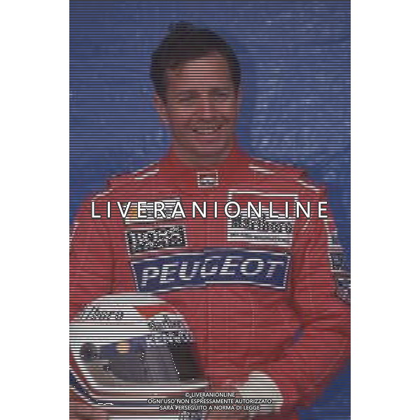 DIAP-RETROSPETTIVA MARTIN BRUNDLE PILOTA F1 NELLA FOTO MARTIN BRUNDLE NELL\'ANNO 1994 AG CONTROLUCE-AG ALDO LIVERANI SAS
