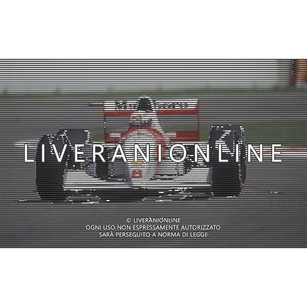 DIAP-RETROSPETTIVA MARTIN BRUNDLE PILOTA F1 NELLA FOTO MARTIN BRUNDLE NELL\'ANNO 1994 AG CONTROLUCE-AG ALDO LIVERANI SAS
