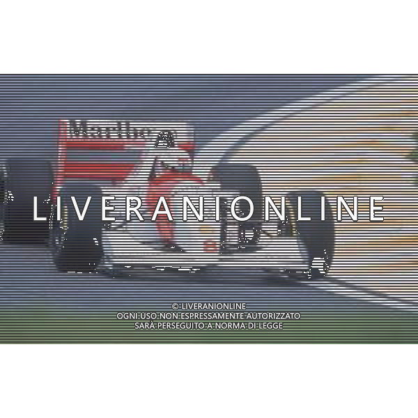 DIAP-RETROSPETTIVA MARTIN BRUNDLE PILOTA F1 NELLA FOTO MARTIN BRUNDLE NELL\'ANNO 1994 AG CONTROLUCE-AG ALDO LIVERANI SAS