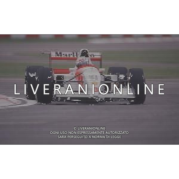 DIAP-RETROSPETTIVA MARTIN BRUNDLE PILOTA F1 NELLA FOTO MARTIN BRUNDLE NELL\'ANNO 1994 AG CONTROLUCE-AG ALDO LIVERANI SAS
