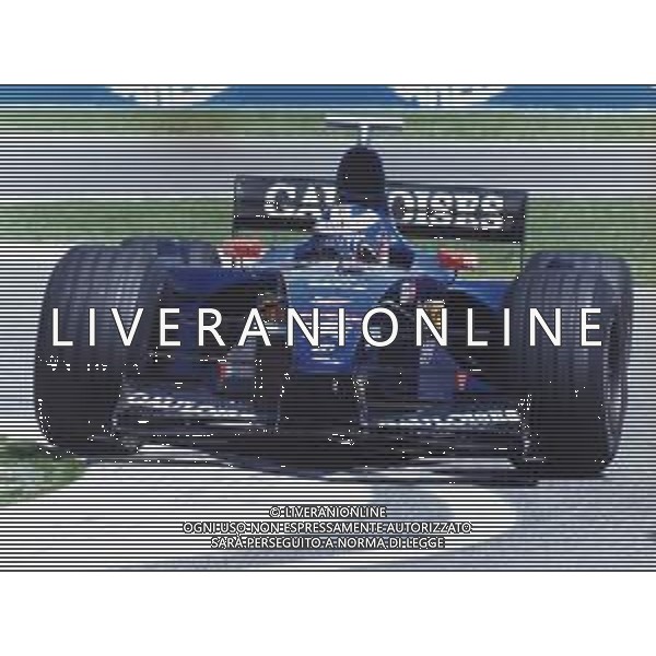 ST-RETROSPETTIVA JARNO TRULLI PILOTA F1 NELLA FOTO JARNO TRULLI PILOTA LIGIER F1 NELL\'ANNO 1999 AG CONTROLUCE-AG ALDO LIVERANI SAS