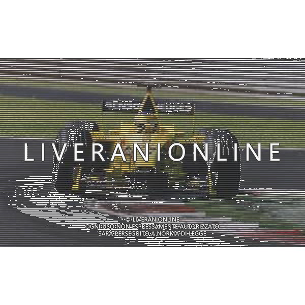 ST-RETROSPETTIVA JARNO TRULLI PILOTA F1 NELLA FOTO JARNO TRULLI PILOTA F1 JORDAN NELL\'ANNO 2001 AG CONTROLUCE-AG ALDO LIVERANI SAS 