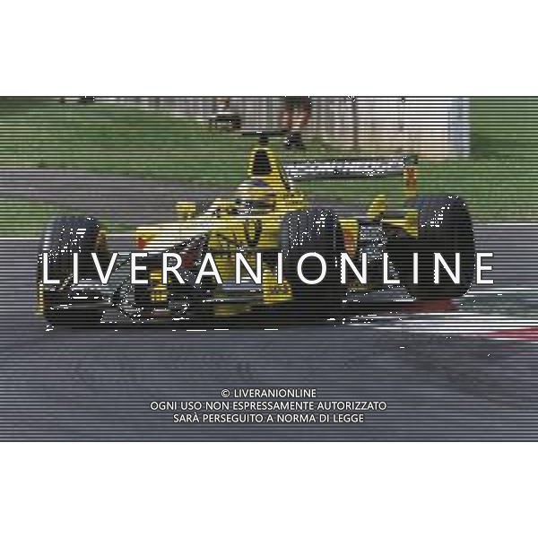 ST-RETROSPETTIVA JARNO TRULLI PILOTA F1 NELLA FOTO JARNO TRULLI PILOTA F1 JORDAN NELL\'ANNO 2001 AG CONTROLUCE-AG ALDO LIVERANI SAS 