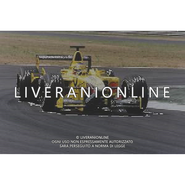 ST-RETROSPETTIVA JARNO TRULLI PILOTA F1 NELLA FOTO JARNO TRULLI PILOTA F1 JORDAN NELL\'ANNO 2001 AG CONTROLUCE-AG ALDO LIVERANI SAS 