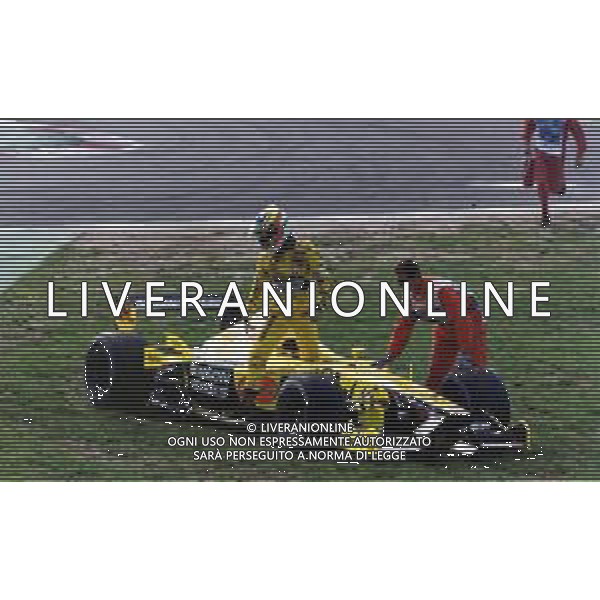 ST-RETROSPETTIVA JARNO TRULLI PILOTA F1 NELLA FOTO JARNO TRULLI PILOTA F1 JORDAN NELL\'ANNO 2001 AG CONTROLUCE-AG ALDO LIVERANI SAS 