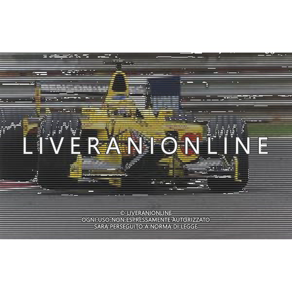 ST-RETROSPETTIVA JARNO TRULLI PILOTA F1 NELLA FOTO JARNO TRULLI PILOTA F1 JORDAN NELL\'ANNO 2001 AG CONTROLUCE-AG ALDO LIVERANI SAS 