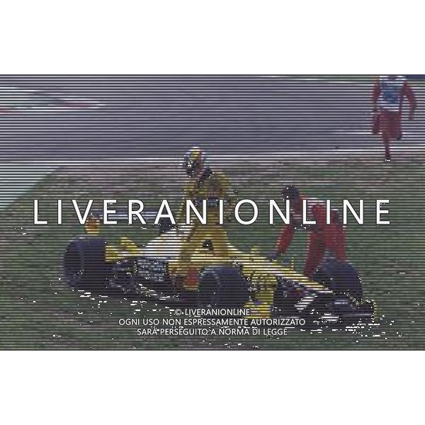 ST-RETROSPETTIVA JARNO TRULLI PILOTA F1 NELLA FOTO JARNO TRULLI PILOTA F1 JORDAN NELL\'ANNO 2001 AG CONTROLUCE-AG ALDO LIVERANI SAS 