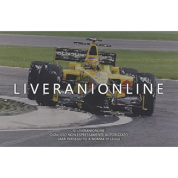 ST-RETROSPETTIVA JARNO TRULLI PILOTA F1 NELLA FOTO JARNO TRULLI PILOTA F1 JORDAN NELL\'ANNO 2001 AG CONTROLUCE-AG ALDO LIVERANI SAS 