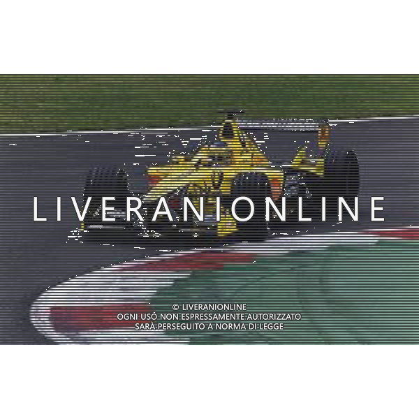ST-RETROSPETTIVA JARNO TRULLI PILOTA F1 NELLA FOTO JARNO TRULLI PILOTA F1 JORDAN NELL\'ANNO 2001 AG CONTROLUCE-AG ALDO LIVERANI SAS 