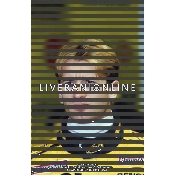 ST-RETROSPETTIVA JARNO TRULLI PILOTA F1 NELLA FOTO JARNO TRULLI PILOTA F1 JORDAN NELL\'ANNO 2001 AG CONTROLUCE-AG ALDO LIVERANI SAS 