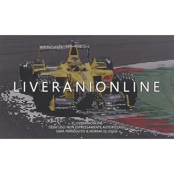 ST-RETROSPETTIVA JARNO TRULLI PILOTA F1 NELLA FOTO JARNO TRULLI PILOTA F1 JORDAN -HONDA NELL\'ANNO 2001 AG CONTROLUCE-AG ALDO LIVERANI SAS