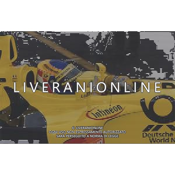 ST-RETROSPETTIVA JARNO TRULLI PILOTA F1 NELLA FOTO JARNO TRULLI PILOTA F1 JORDAN -HONDA NELL\'ANNO 2001 AG CONTROLUCE-AG ALDO LIVERANI SAS