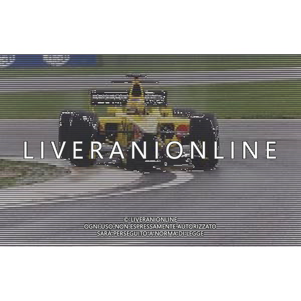 ST-RETROSPETTIVA JARNO TRULLI PILOTA F1 NELLA FOTO JARNO TRULLI PILOTA F1 JORDAN -HONDA NELL\'ANNO 2001 AG CONTROLUCE-AG ALDO LIVERANI SAS