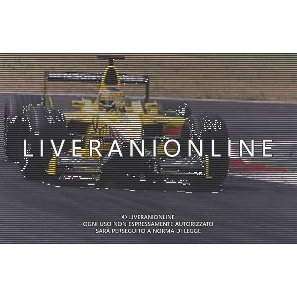 ST-RETROSPETTIVA JARNO TRULLI PILOTA F1 NELLA FOTO JARNO TRULLI PILOTA F1 JORDAN -HONDA NELL\'ANNO 2001 AG CONTROLUCE-AG ALDO LIVERANI SAS