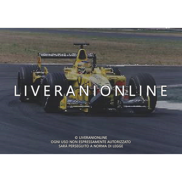 ST-RETROSPETTIVA JARNO TRULLI PILOTA F1 NELLA FOTO JARNO TRULLI PILOTA F1 JORDAN -HONDA NELL\'ANNO 2001 AG CONTROLUCE-AG ALDO LIVERANI SAS