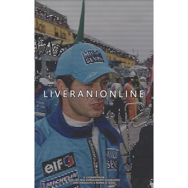 ST-RETROSPETTIVA JARNO TRULLI PILOTA F1 NELLA FOTO JARNO TRULLI PILOTA F1 RENAULT NELL\'ANNO 2001 AG CONTROLUCE-AG ALDO LIVERANI SAS