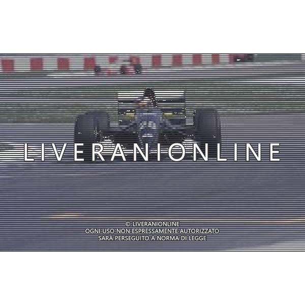 DIAP-RETROSPETTIVA JARVI LEHTO PILOTA F1 NELLA FOTO JARVI LEHTO PILOTA F1 NELL\'ANNO 1993 AG CONTROLUCE-AG ALDO LIVERANI SAS