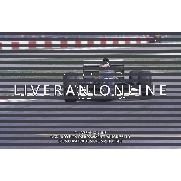 DIAP-RETROSPETTIVA JARVI LEHTO PILOTA F1 NELLA FOTO JARVI LEHTO PILOTA F1 NELL\'ANNO 1993 AG CONTROLUCE-AG ALDO LIVERANI SAS