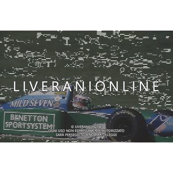 DIAP-RETROSPETTIVA JARVI LEHTO PILOTA F1 NELLA FOTO JARVI LEHTO PILOTA F1 NELL\'ANNO 1994 AG CONTROLUCE-AG ALDO LIVERANI SAS