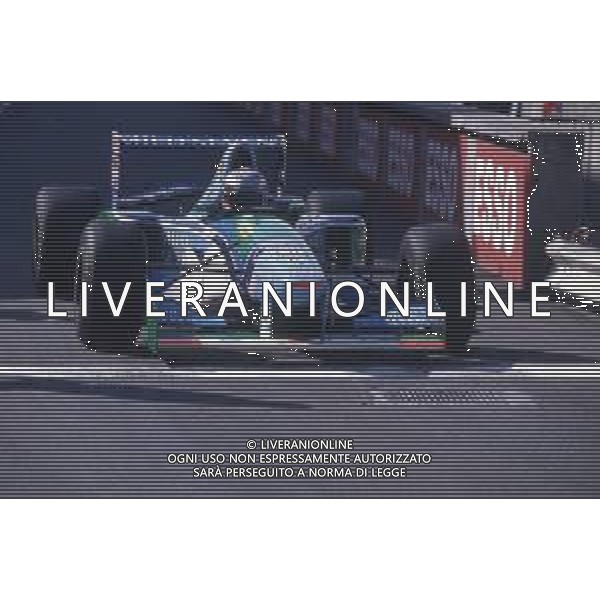 DIAP-RETROSPETTIVA JARVI LEHTO PILOTA F1 NELLA FOTO JARVI LEHTO PILOTA F1 NELL\'ANNO 1994 AG CONTROLUCE-AG ALDO LIVERANI SAS
