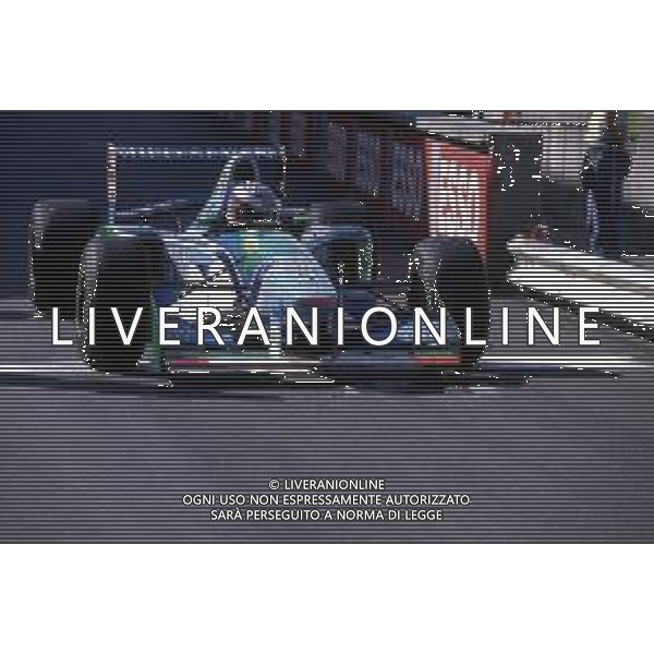 DIAP-RETROSPETTIVA JARVI LEHTO PILOTA F1 NELLA FOTO JARVI LEHTO PILOTA F1 NELL\'ANNO 1994 AG CONTROLUCE-AG ALDO LIVERANI SAS
