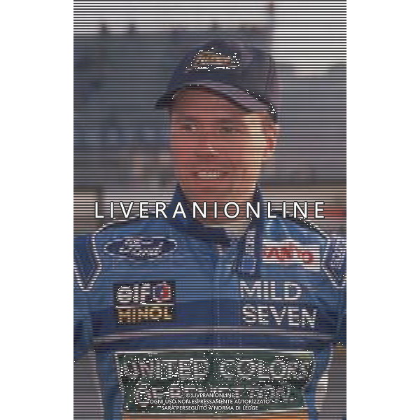 DIAP-RETROSPETTIVA JARVI LEHTO PILOTA F1 NELLA FOTO JARVI LEHTO PILOTA F1 NELL\'ANNO 1994 AG CONTROLUCE-AG ALDO LIVERANI SAS