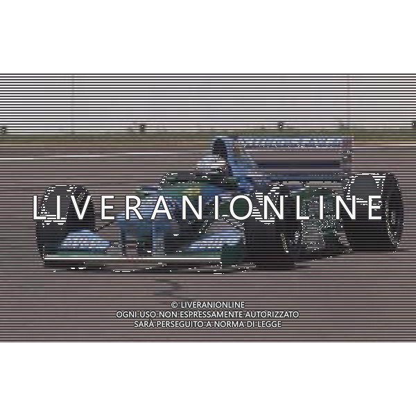 DIAP-RETROSPETTIVA JARVI LEHTO PILOTA F1 NELLA FOTO JARVI LEHTO PILOTA F1 NELL\'ANNO 1994 AG CONTROLUCE-AG ALDO LIVERANI SAS