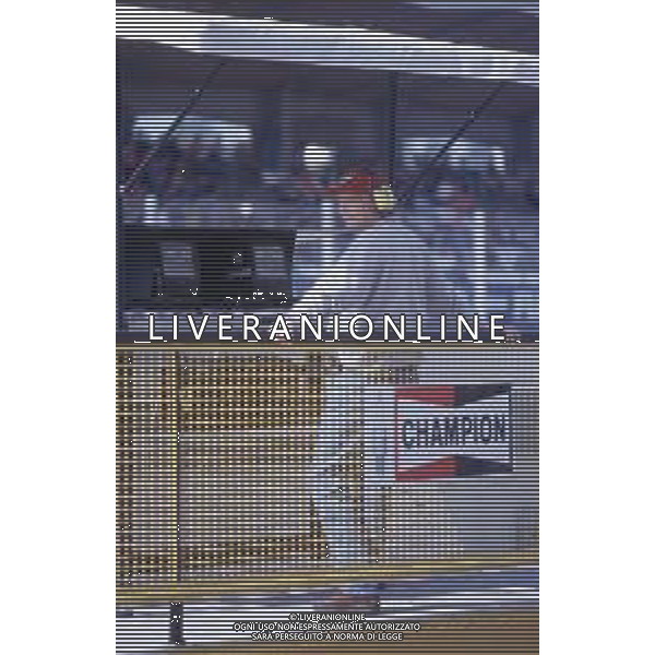 DIAP-RETROSPETTIVA NIKI LAUDA EX PILOTA F1 NELLA FOTO NIKI LAUDA NELL\'ANNO 1993 AG ACONTROLUCE-AG ALDO LIVERANI SAS