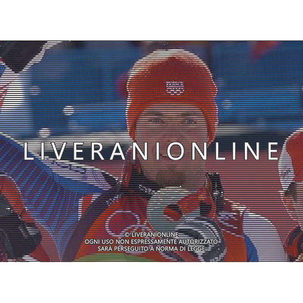 SESTRIERE 12/02/06 XX OLIMPIADI INVERNALI DISCESA LIBERA NELLA FOTO ANTOINE DENERIAZ PH GIGI ARCAINI/AG.ALDO LIVERANI