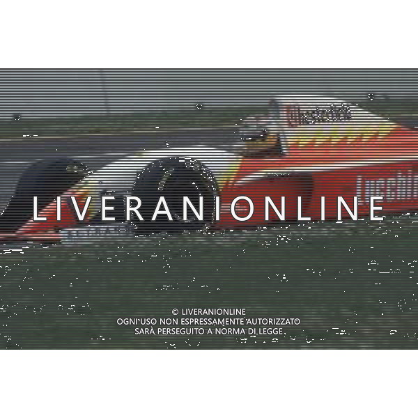 DIAP-RETROSPETTIVA LUCA BADOER PILOTA F1 NELLA FOTO LUCA BADOER NELL\'ANNO 1993 AG CONTROLUCE-AG ALDO LIVERANI SAS