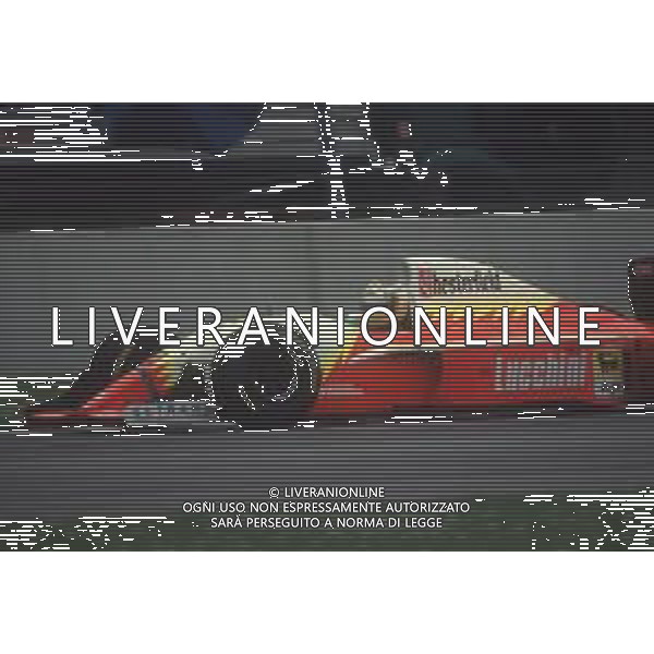DIAP-RETROSPETTIVA LUCA BADOER PILOTA F1 NELLA FOTO LUCA BADOER NELL\'ANNO 1993 AG CONTROLUCE-AG ALDO LIVERANI SAS