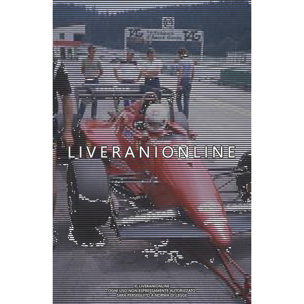 DIAP-RETROSPETTIVA RENE\' ARNOUX PILOTA F1 NELLA FOTO RENE\' ARNOUX NELL\'ANNO 1993 AG ALDO LIVERANI SAS