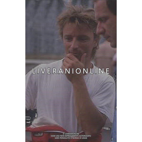 DIAP-RETROSPETTIVA RENE\' ARNOUX PILOTA F1 NELLA FOTO RENE\' ARNOUX NELL\'ANNO 1993 AG ALDO LIVERANI SAS