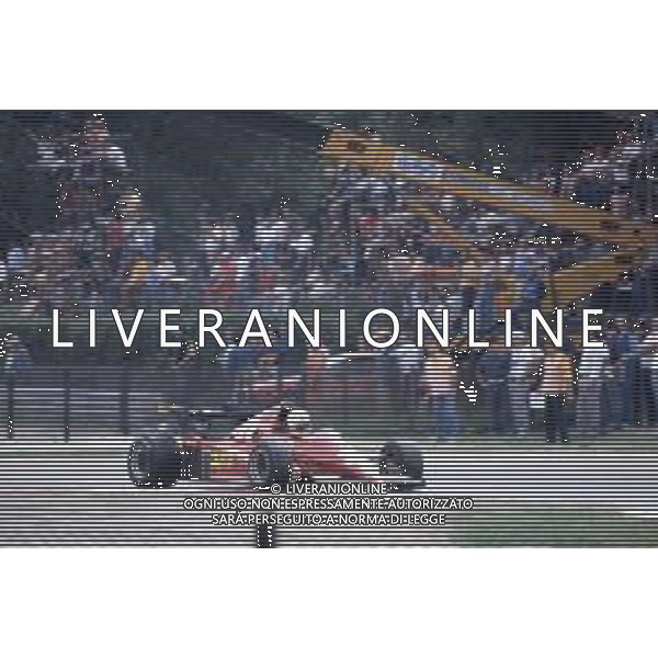 DIAP-RETROSPETTIVA RENE\' ARNOUX PILOTA F1 NELLA FOTO RENE\' ARNOUX NELL\'ANNO 1993 AG ALDO LIVERANI SAS