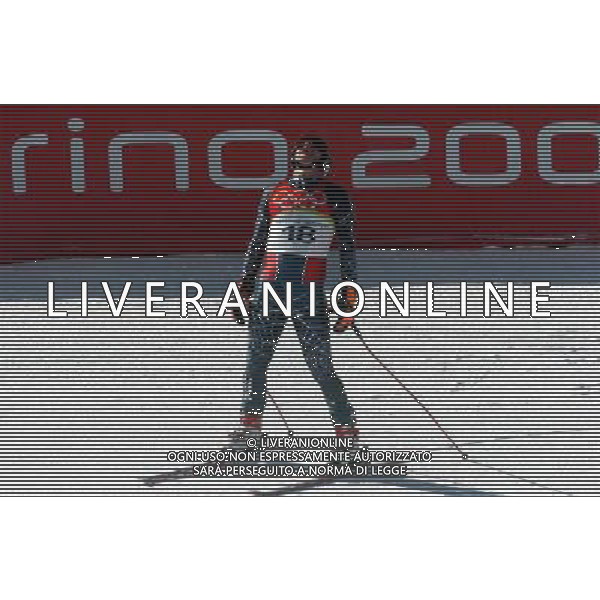 SESTRIERE 12/02/06 XX OLIMPIADI INVERNALI DISCESA LIBERA NELLA FOTO MILLER BODE PH GIGI ARCAINI/AG.ALDO LIVERANI