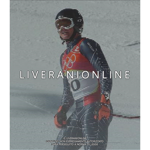 SESTRIERE 12/02/06 XX OLIMPIADI INVERNALI DISCESA LIBERA NELLA FOTO RAHLVES DARON PH GIGI ARCAINI/AG.ALDO LIVERANI
