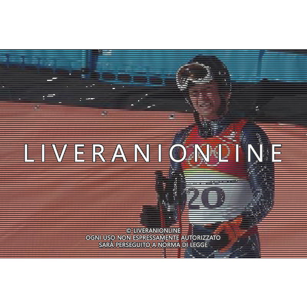 SESTRIERE 12/02/06 XX OLIMPIADI INVERNALI DISCESA LIBERA NELLA FOTO RAHLVES DARON PH GIGI ARCAINI/AG.ALDO LIVERANI